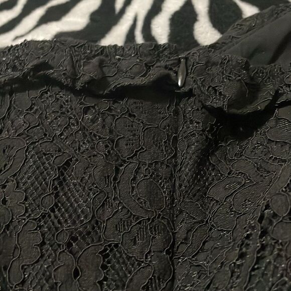 ASTR the label ruched black lace long sleeve mini corset dress medium NWT - Picture 11 of 17